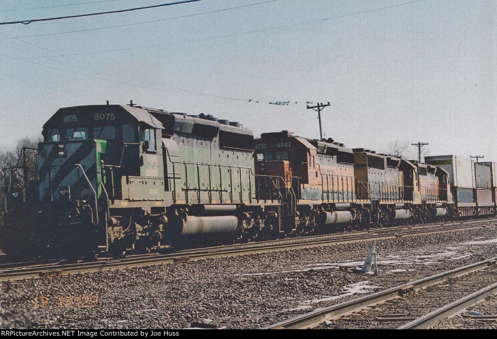 BNSF 8075 West